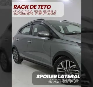 Rack de teto | Calha | Spoiler lateral | Alargador