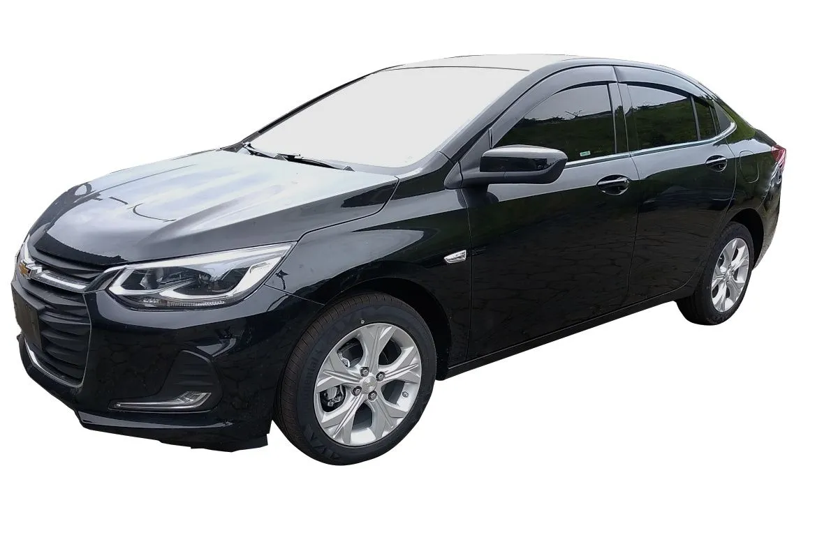 Calha para Carro Inteiriça/Slim Chevrolet Onix Plus (Sedan Novo) 19/24 4  Portas - TG Poli