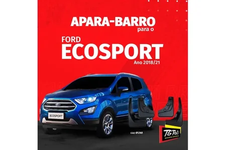 APARA-BARRO FORD ECOSPORT 18/21 CONJUNTO 4 PEÇAS (PRETO)