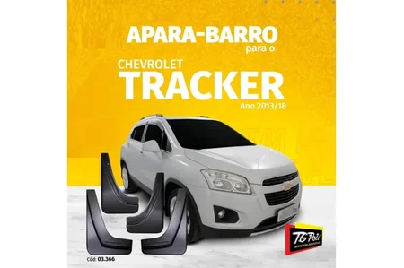 APARA-BARRO GM TRACKER 13/18 CONJUNTO 4 PEÇAS (PRETO)