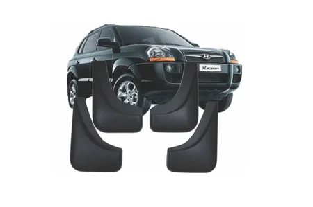 APARA-BARRO HYUNDAI TUCSON 04/18 CONJUNTO 4 PEÇAS (PRETO)