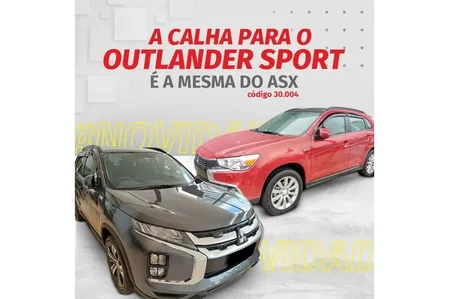 CALHA PARA CARRO INTEIRIÇA/SLIM OUTLANDER SPORT 2020/ 2022