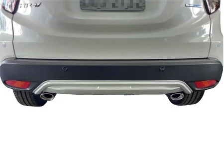 PROTETOR TRASEIRO DE PARA-CHOQUE HONDA HR-V e HR-V TOURING  15/21 (PRATA ALUMINIUM)